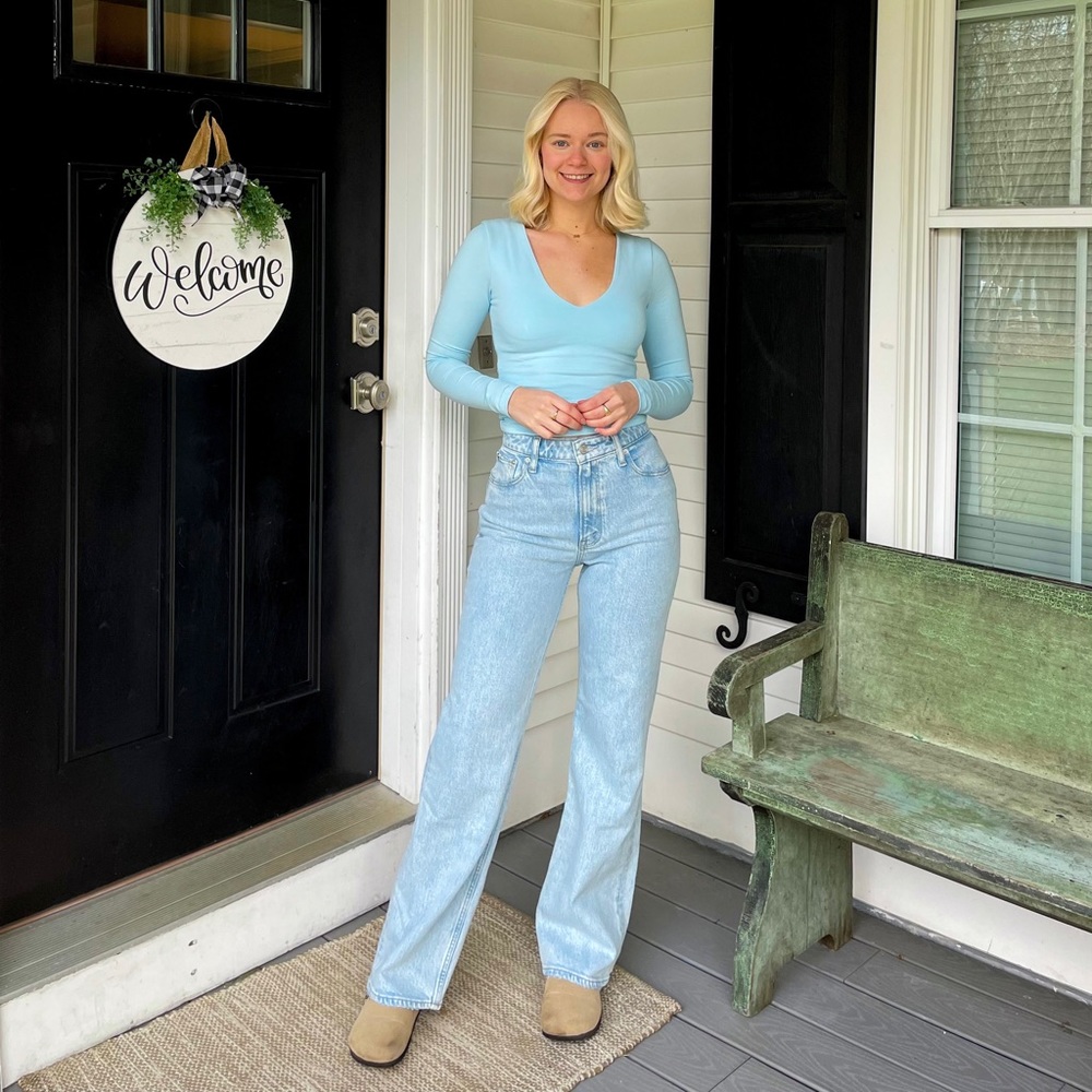 Abercrombie & Fitch 90s straight leg relaxed jean